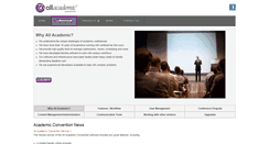 Desktop Screenshot of convention.allacademic.com